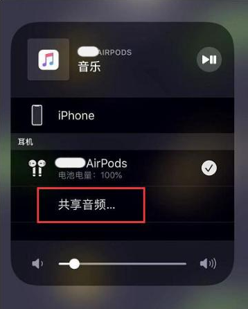 宣州苹果14音频维修点分享iPhone14音频共享设置方法 