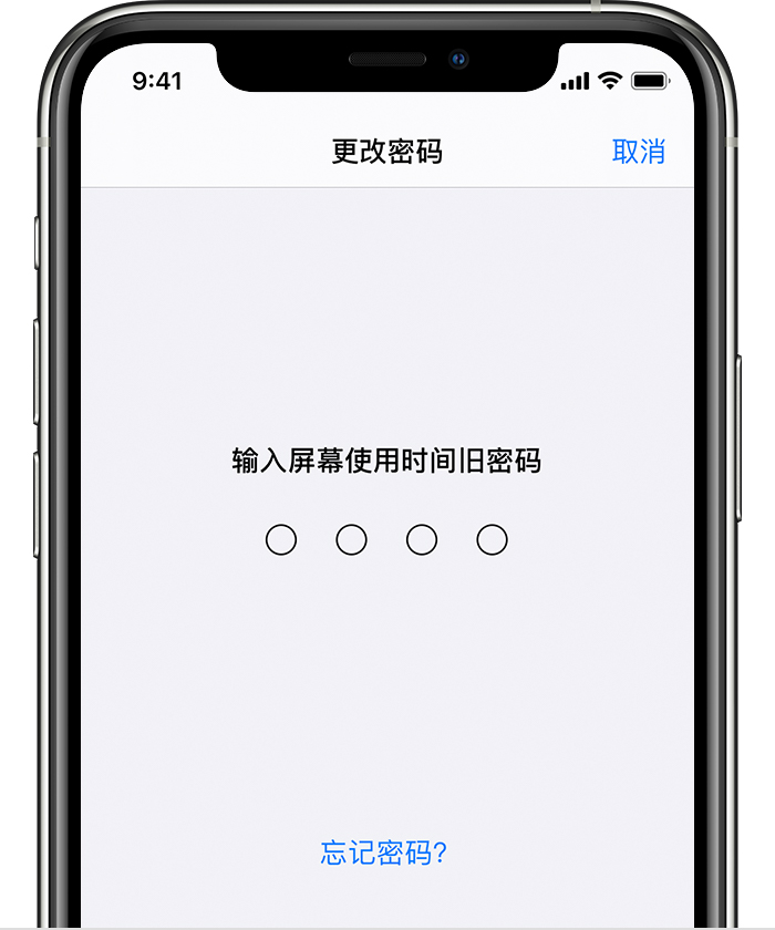 宣州苹果手机维修分享iOS 14 忘记屏幕使用时间密码怎么办 